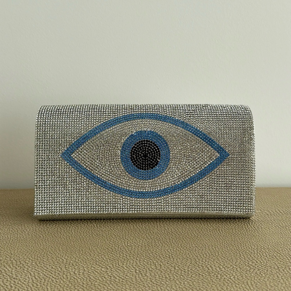 Evil Eye Clutch! Brand New! With Tags Attached! Purse, Bag, Crossbody Bag 🧿💙